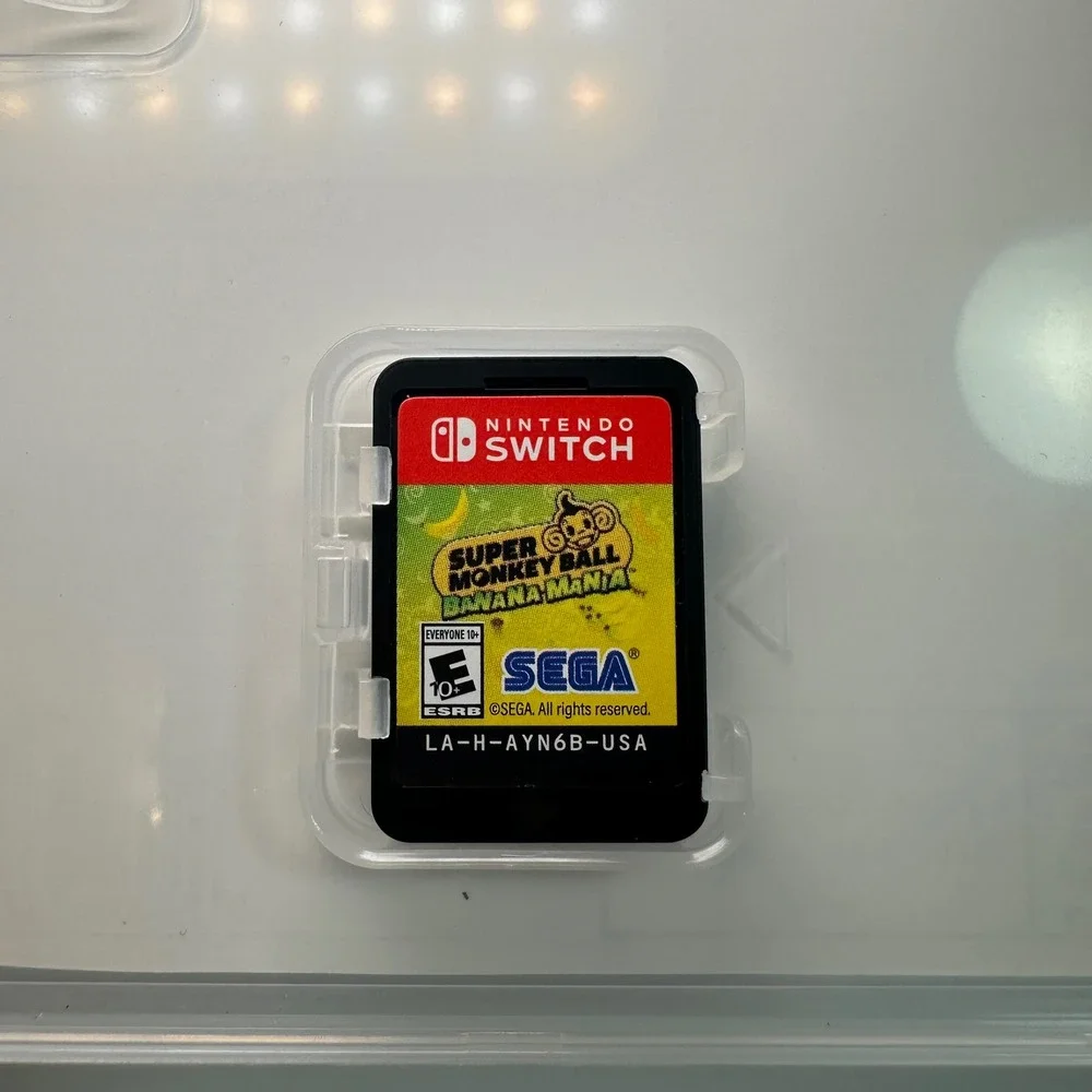Super Monkey Ball Banana Mania Nintendo‎ Switch SEGA Video Game HAC-P-AYN6B
